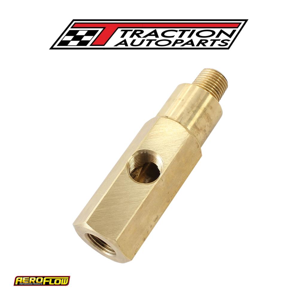 Oil Pressur Gauge M 10 X 1.0 M 10 X 1.0 Inline,1/8" Npt Side