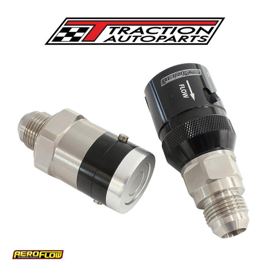 Quick Relase -10 Viton Seal Black Aluminum