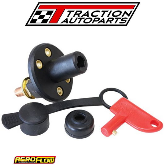 Master Battery Isolator Switch 2 Position On-Off Detachable Key Cap 12 Volt