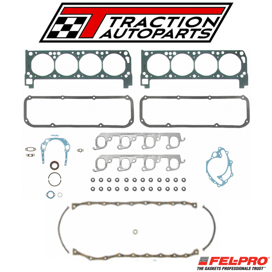 Fel-Pro Engine Gasket Set, Ford/Falcon 302, 351 Cleveland, No intake gaskets sold sep.