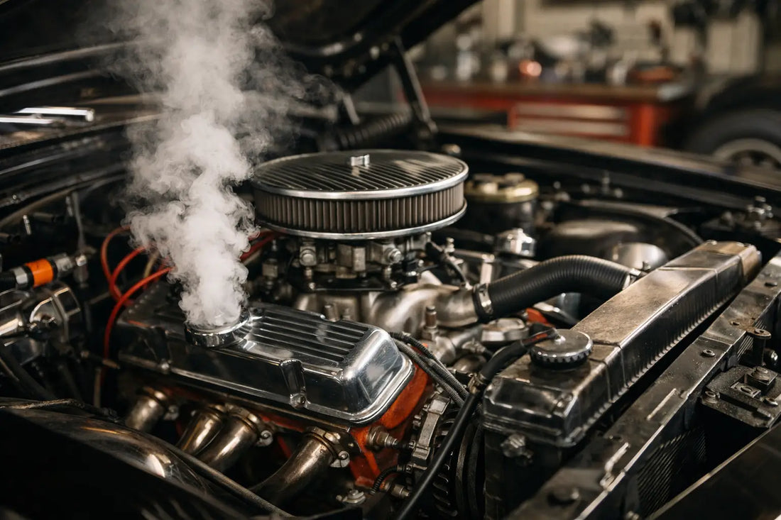 Why Is My Engine Overheating in a Classic V8?