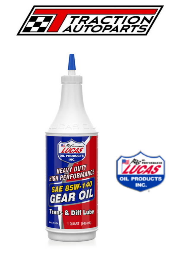 LUCAS SAE 85W-140 Plus H, 1 Quart (950 ml) DIFFERENTIAL AND GEAR OIL ...