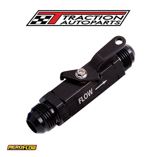 Shut Off Valve -4 an Black