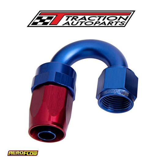 -16 an Taper Series 180 Degree Hose End Blue