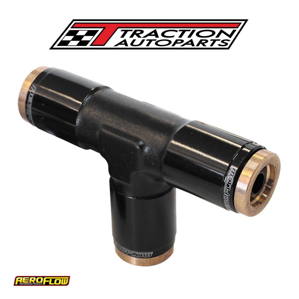 3/16" Tee 120 Series Nylon Black Fitting