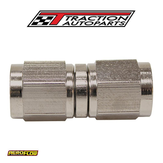 S/s Straight Female Flare -3 ansilver Swivel Coupler Stainles