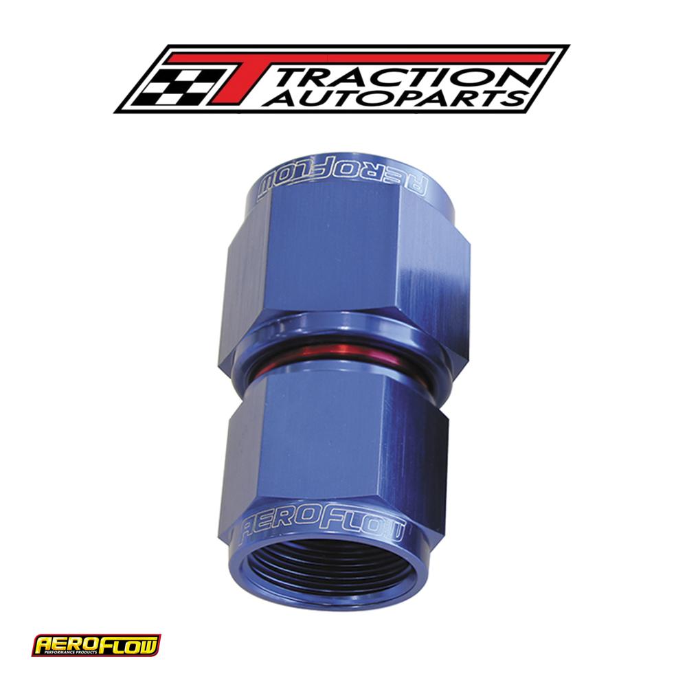 Swivel Coupler Reducer -8 an To -6 an Blue Female Coupler