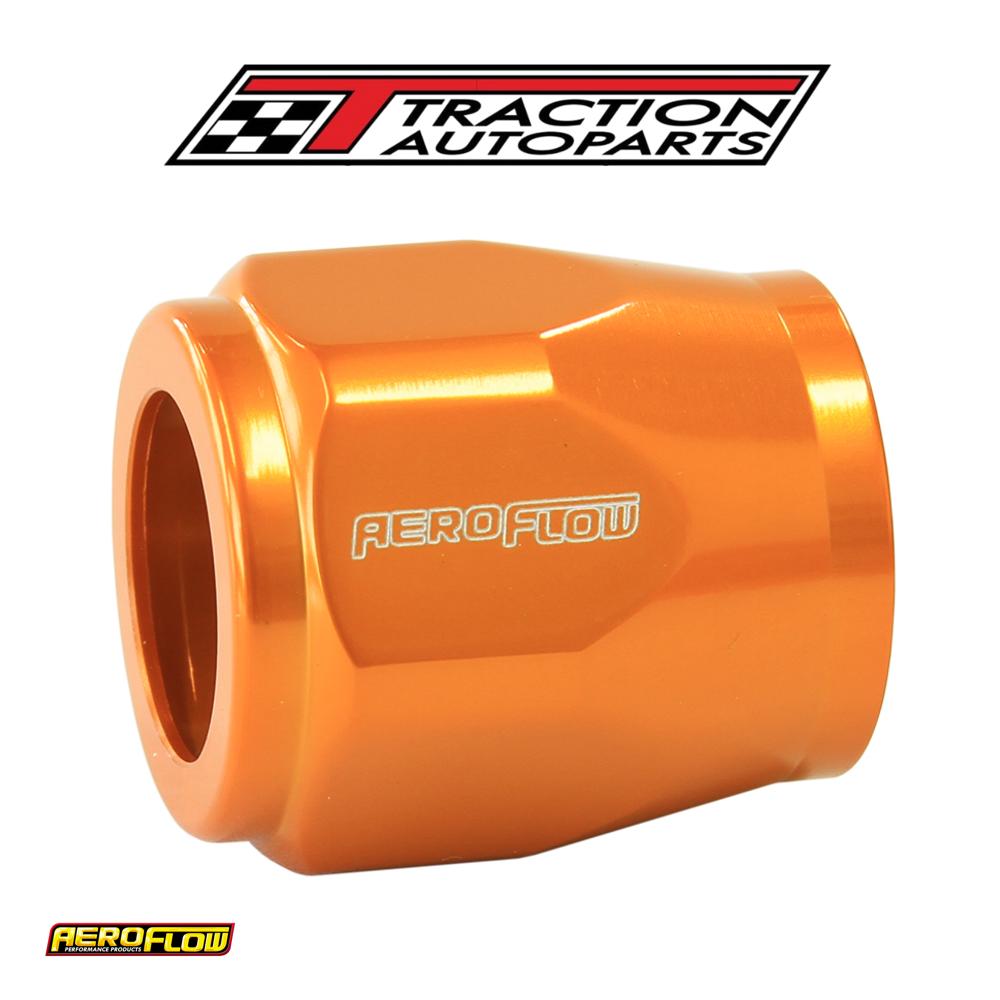 Hex Hose Finisher 14.3 mm ID Gold 9/16" ID Clamp