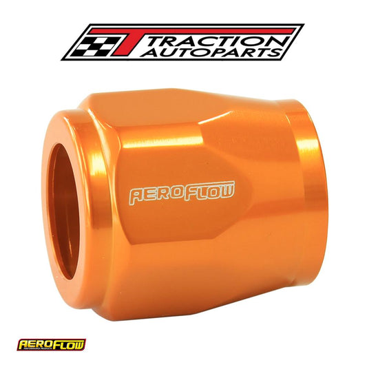 Hex Hose Finisher 16.5 mm ID Gold 21/32" ID Clamp