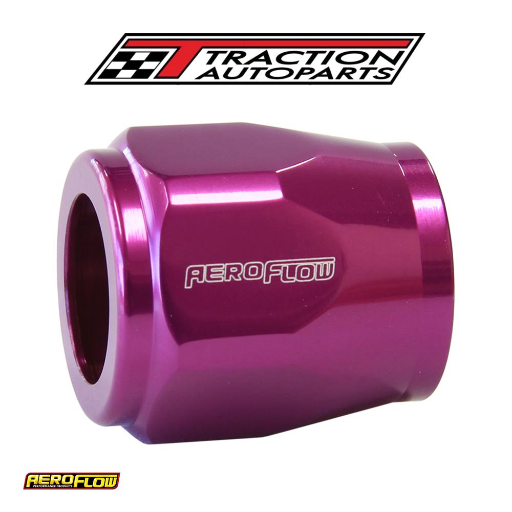 Hex Hose Finisher 20 mm ID Purple 13/16" ID Clamp
