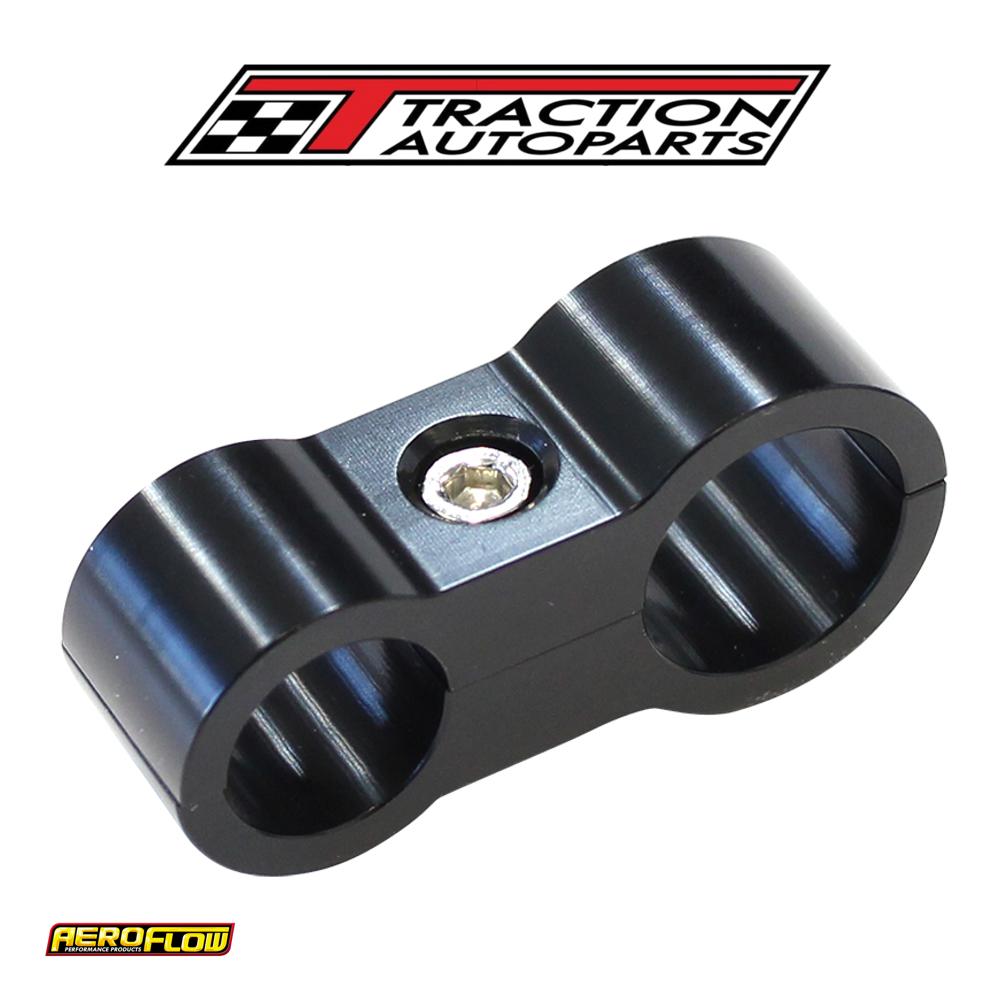 Stepped Billet Dual Hose Separators -6 & -8 Braid