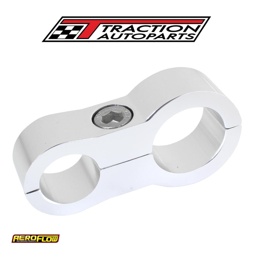 Stepped Billet Dual Hose Separators -6 & -10 Braid