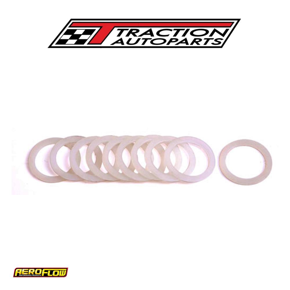 Teflon Washers -3 an 10 Pack 10 mm ID