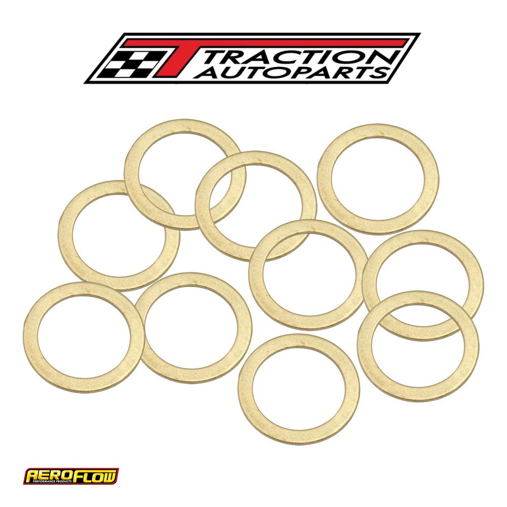 Brass Crush Washer Metric M 20 20 mm ID Suit M 20 Thread 10 Pac