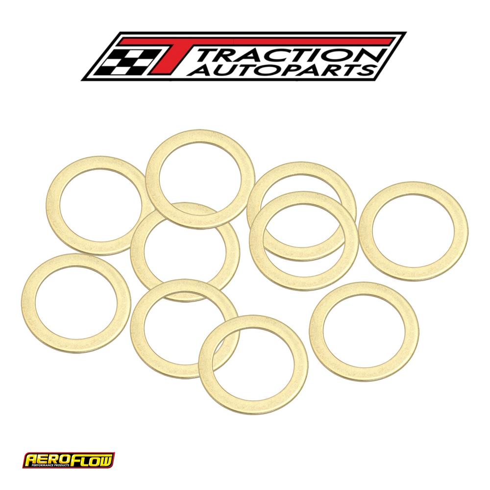Brass Crush Washer Metric M 22 22 mm ID Suit M 22 Thread 10 Pac