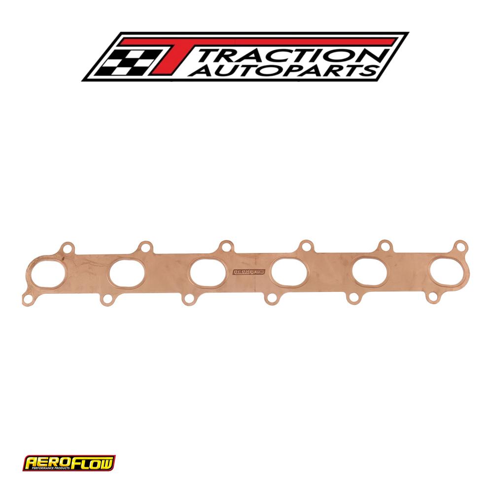 Ford Barra Exhaust Gaskets Copper Embossed Falcon Ba Bf Fg Aeroflow - Af 1854-2404