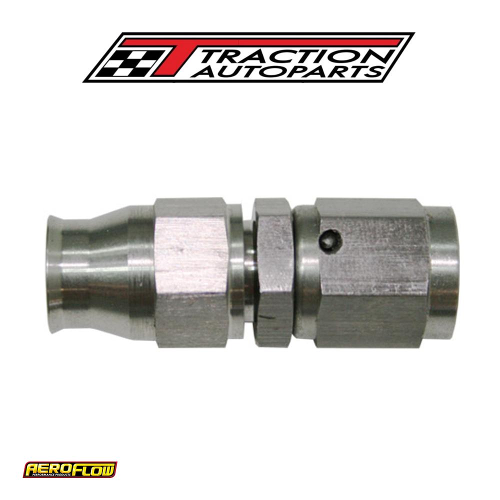 Stainless Straight Hose End -3 An Suit Teflon Hose