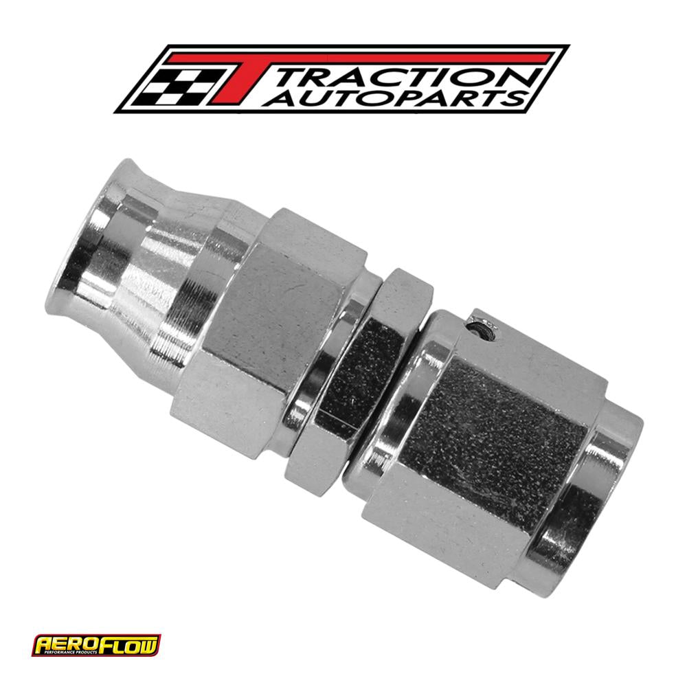 Steel Straight Hose End -4 an