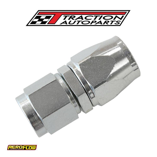 Steel Straight Hose End -6 an