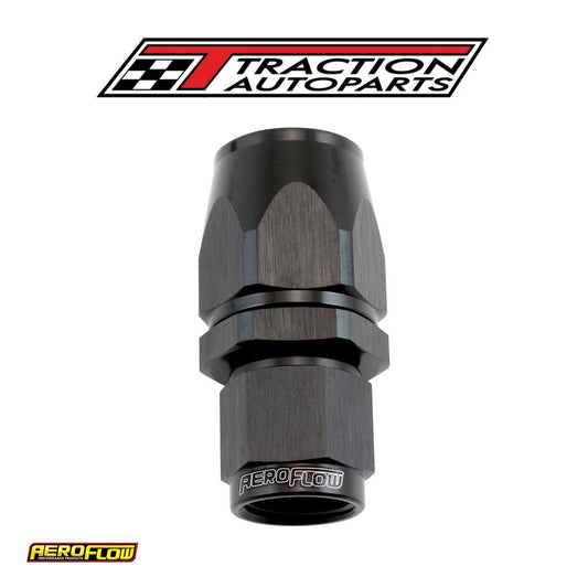 Stepped Straight End -8 Hose To -6 an Expander Hose End Blacteflon Af 201-08-06 dblk