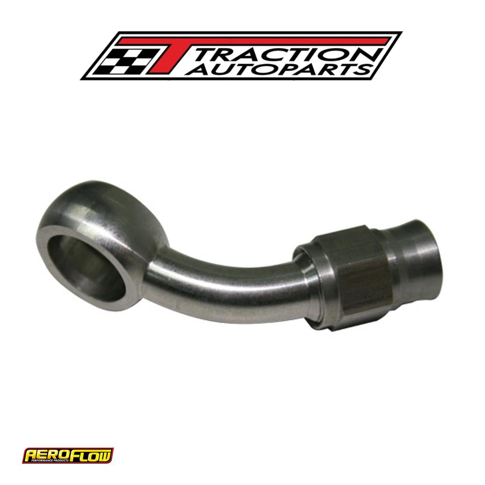 -3 an 45 Deg Banjo 7/16" Stainless Suit Teflon