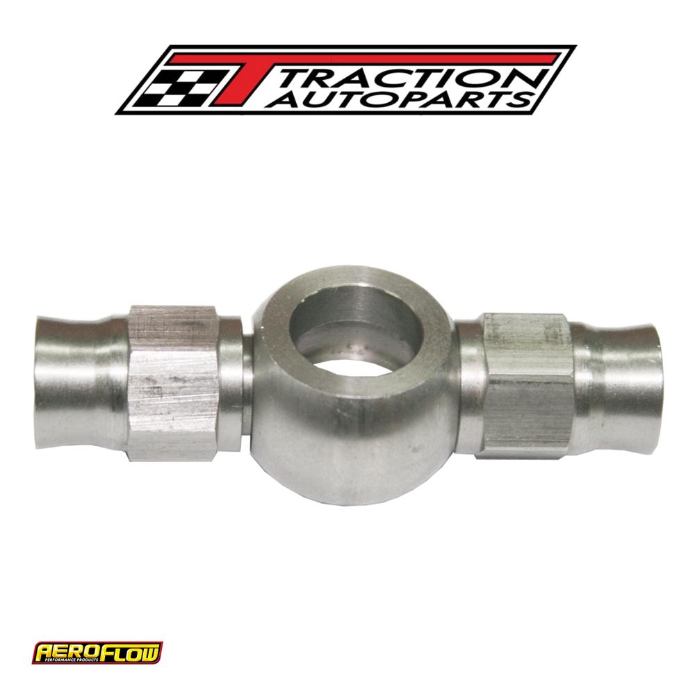 -3 an Double End Banjo 7/16" Stainless Suit Teflon