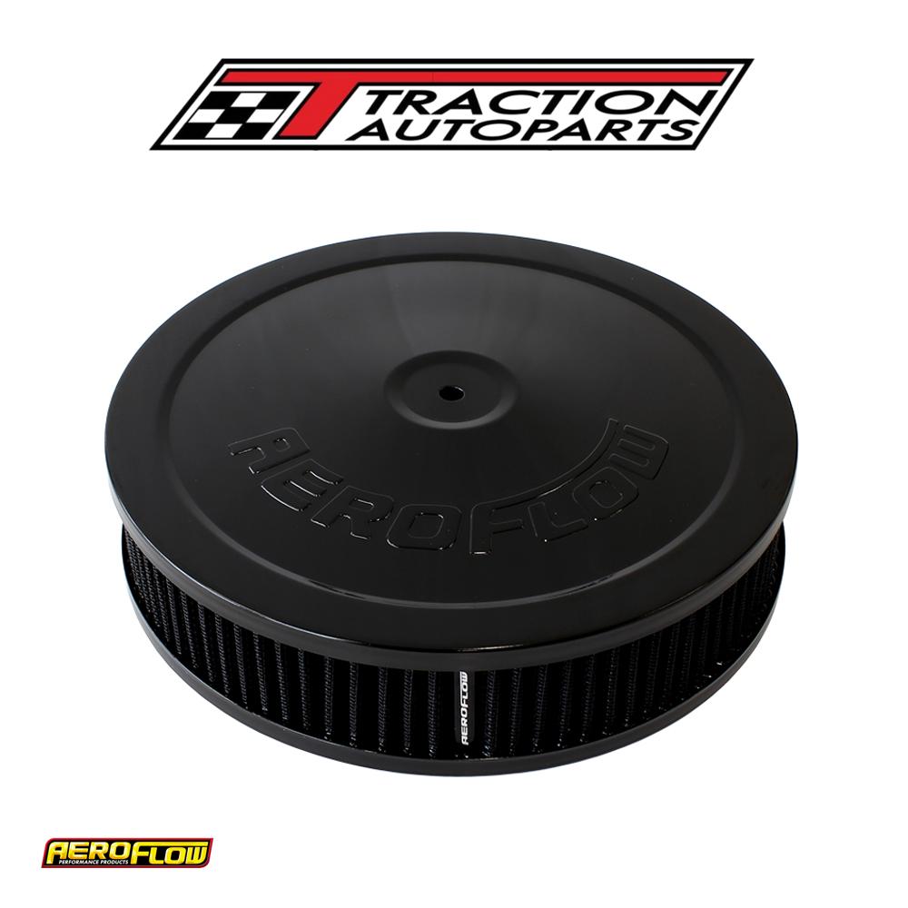 9" X 2" Air Cleaner Assembly 5-1/8" Neck, Black, Cotton