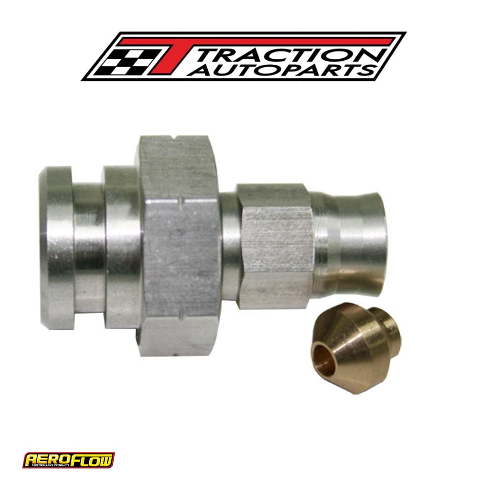 Female Inverted Flare 17 mm Hexwith Ret Clip Recess M 10 X 1.0