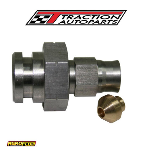 Female Inverted Flare 17 mm Hexwith Ret Clip Recess M 10 X 1.5