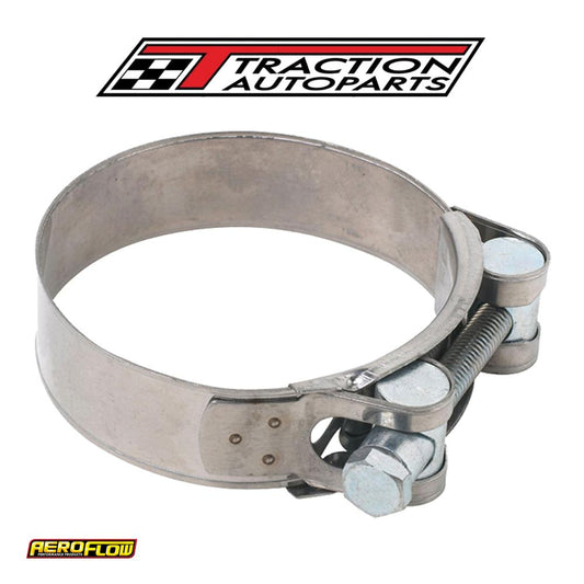 56-59 mm T-bolt Stainless Clamp 1 Piece Per Pack