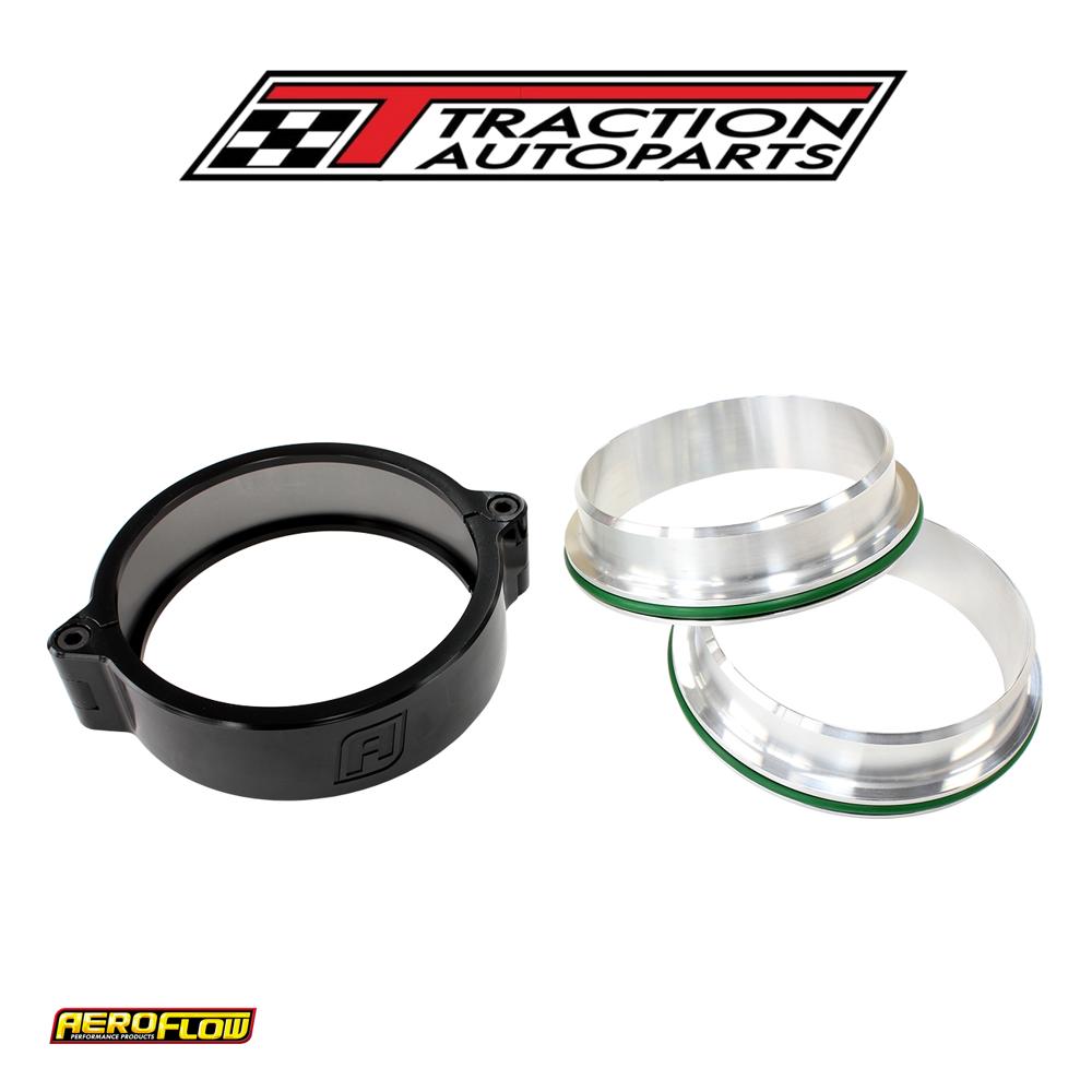 4.0" Billet Intercooler Clamps stainless Steel Black Clamp