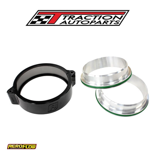 5.0" Billet Intercooler Clamps stainless Steel Black Clamp