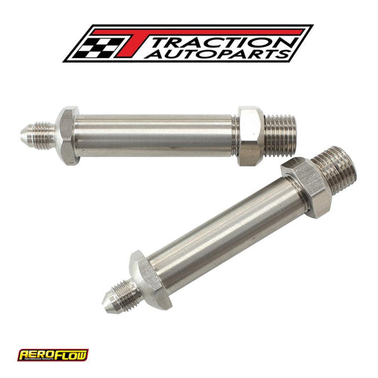 SS 2-3/8" Thru Frame Fittings X 2 1/8" Npt To -3 an