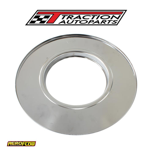 14" Air Cleaner Base Only Flat Base Chrome 7-5/16"