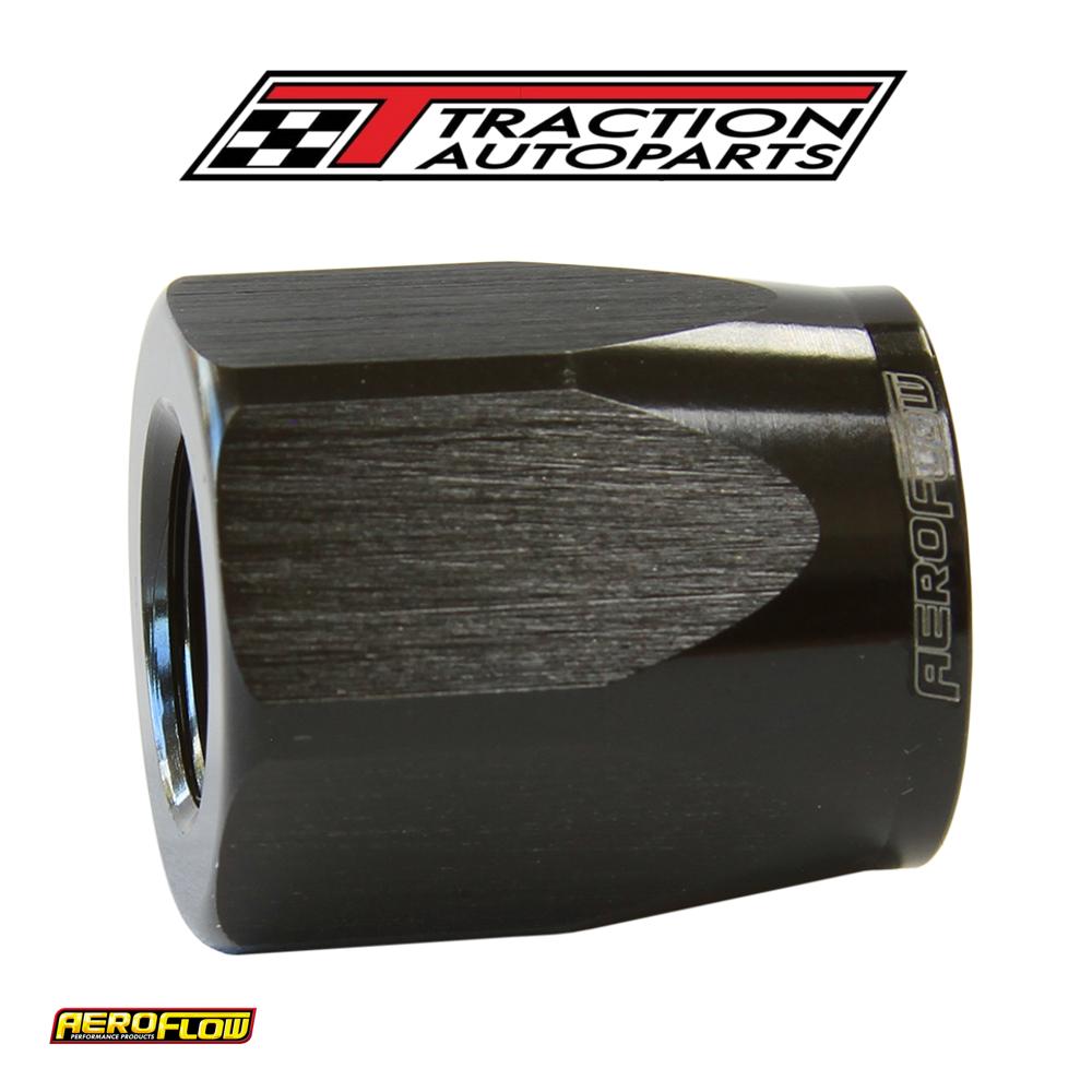 Hose End Socket Alloy -20 an Black Suit Braided Hose