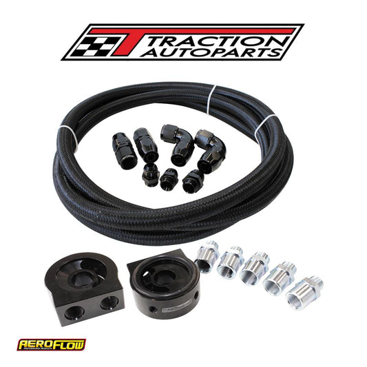 Universal Oil Cooler Line Kit 3/4-",13/16",m 18,m 20 And M 22