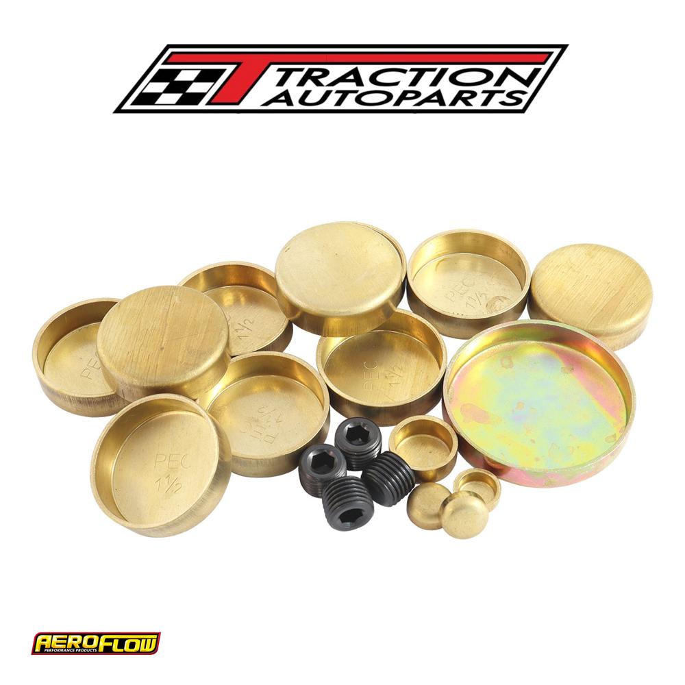 Sbf Welsh Plug Kit Ford 289 302 351 Windsor Brass