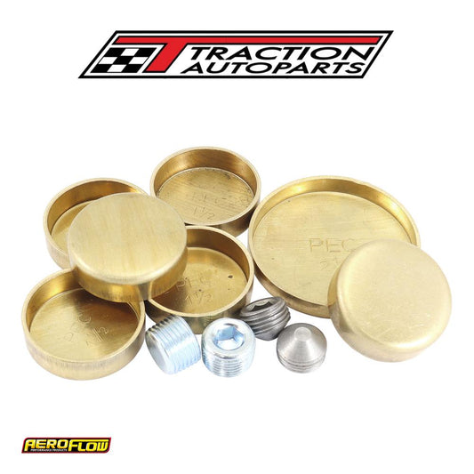Sbf 351 c Welsh Plug Kit Ford 351 Cleveland Brass