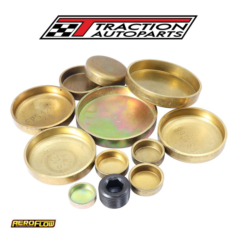 Holden 6 Welsh Plug Kit 149 161 173 179 186 202 Brass