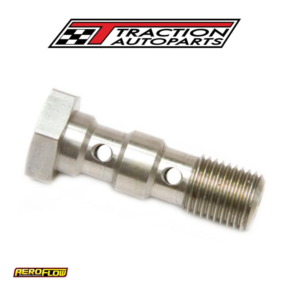 Double Banjo Bolt 3/8 X 24 Stainless 31 mm Long