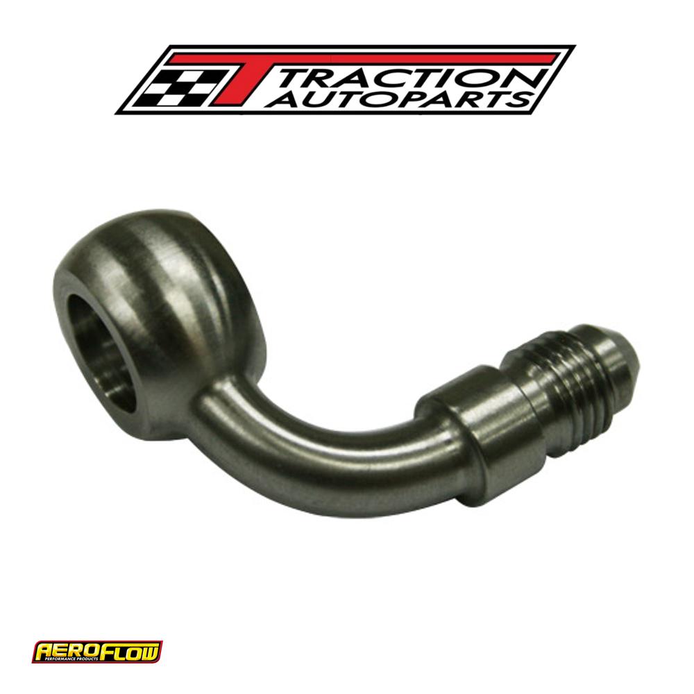 -4 an 90 Deg Banjo 12 mm Stainless