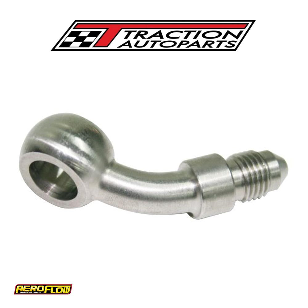 -3 an 45 Deg Male 7/16" Banjo Stainless Steel