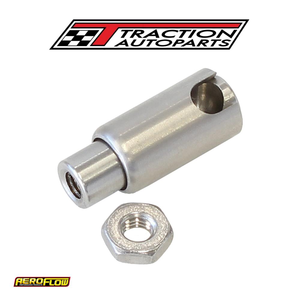 Quick Release Ball Joint 10-32 unf Nut Stainless Steel