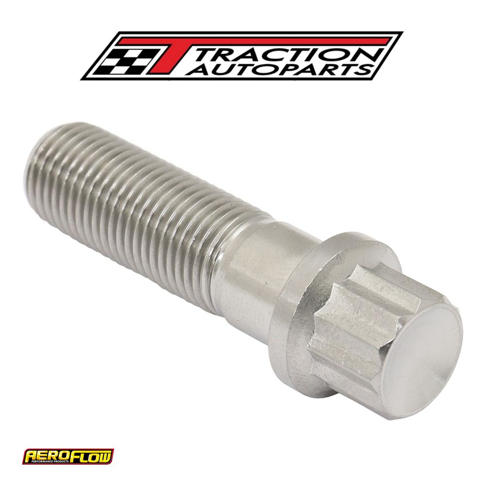M 12 x 1.25 Titanium Bolt 40 mmuhl 12 Point Single M 12 X 1.25 mm