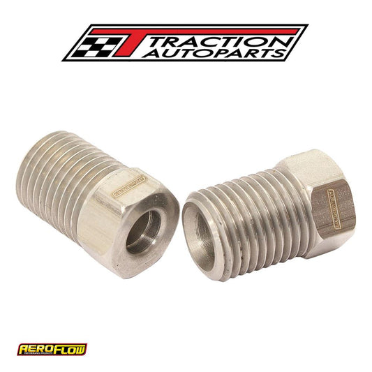 S/s Inverted Flare Tube Nut 3/16" Hard Line To M 10 X 1.0 mm