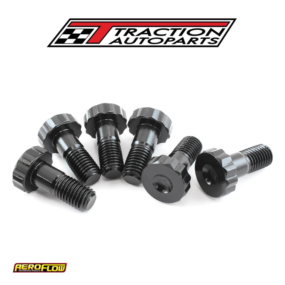 Gm Ls Flexplate Bolts Th 400 Adapter 1.075" Uhl Pack Of 6