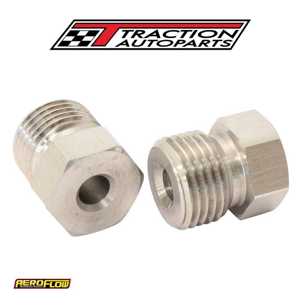S/s Inverted Flare Tube Nut 3/16" Hard Line To 9/16"-20
