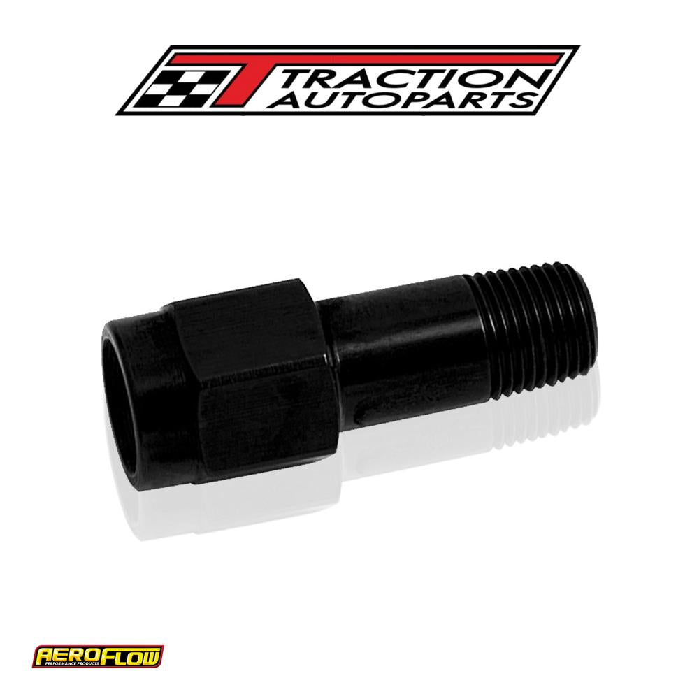 1/2" Npt Extension Black Male To Female