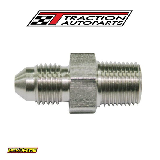 1/8" Bsp To -4 an Straight Stainless Steel (malpassi)