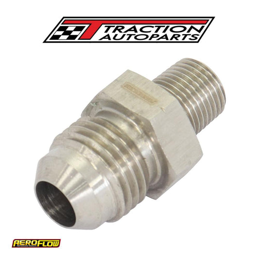 1/8" Bsp To -6 an Straight Stainless Steel